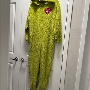 Dr. Seuss Grinch Plus Adult Onesie Pajama Size XL